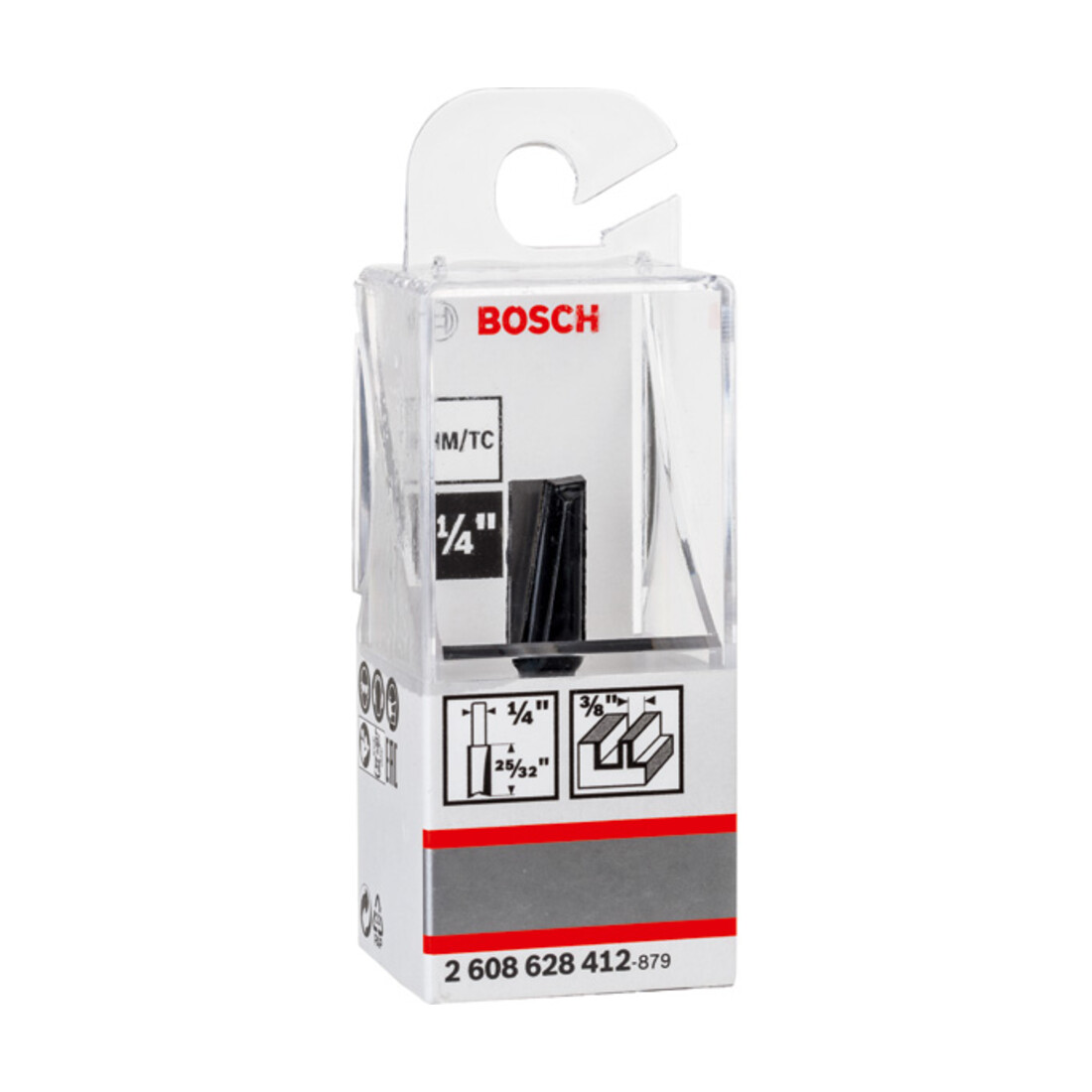Bosch Fraise à rainurer 1/4"