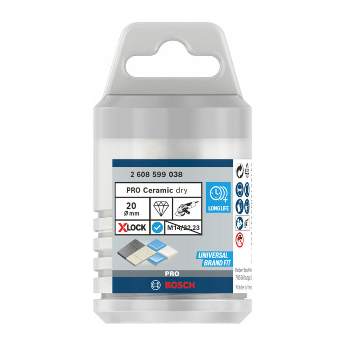 Bosch freeskop X-LOCK 20 x 35 mm