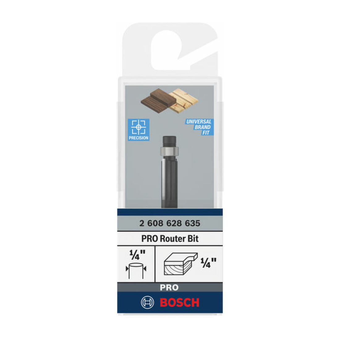 Bosch Fresa a filo 1/4"