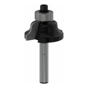 Bosch Fresa a profilo 6mm, R1 4mm, D1 28,6mm, B 8mm, L12,4mm, G 54mm-4