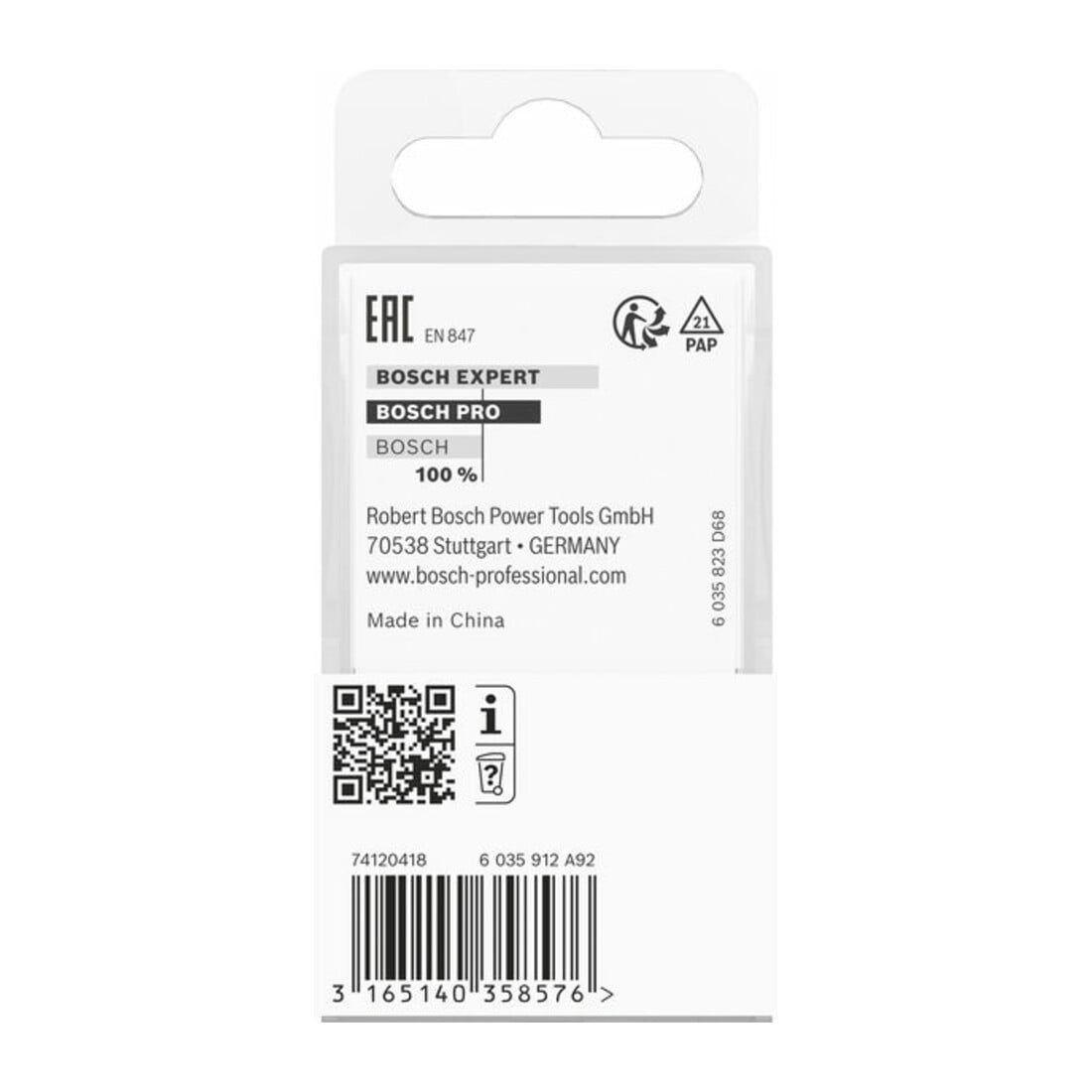 Bosch Fresa a profilo C 8mm R1 4,8mm B 9,5mm L14mm G 57mm
