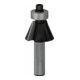 Bosch Fresa a smussare 8mm D1 23,7mm B 5,5mm L12mm G 54mm 25°-1