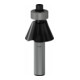Bosch Fresa a smussare 8mm D1 23,7mm B 5,5mm L12mm G 54mm 25°-4