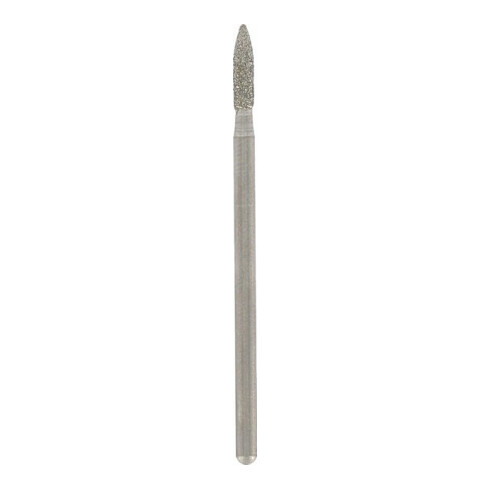 Bosch Fresa con punta diamantata da 2,4mm, conica/puntinata