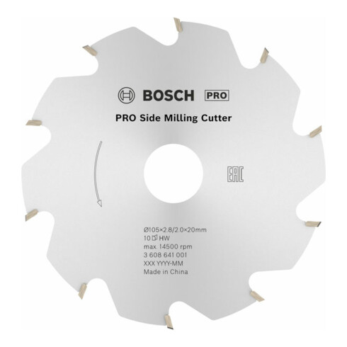 Bosch Fresa laterale universale 