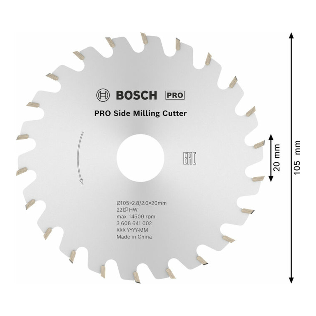 Bosch Fresatrice universale per dischi