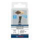 Bosch Fresa per incastri a coda di rondine 8 mm diametro 14 mm lunghezza di lavoro 14 mm lunghezza complessiva 55 mm 15°-5