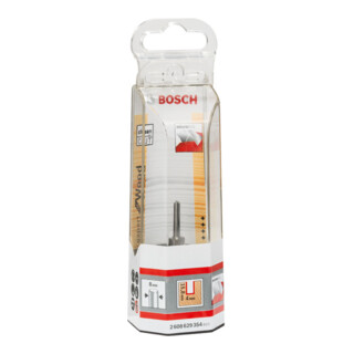 Bosch Fresa per scanalature a V in Metallo duro, 8mm