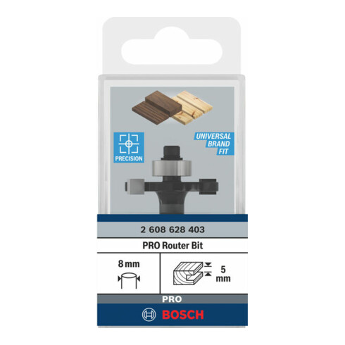 Bosch Fresa per scanalature a disco 8 mm D1 32 mm L 5 mm G 51 mm
