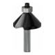Bosch Fresa per smussi 8 mm larghezza 11 mm lunghezza di lavoro 15 mm lunghezza complessiva 56 mm 45°-1