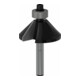 Bosch Fresa per smussi/fresa a livello 6 mm diametro 34,9 mm larghezza 11,1 mm lunghezza di lavoro 14,6 mm lunghezza complessiva 56 mm 45°-4