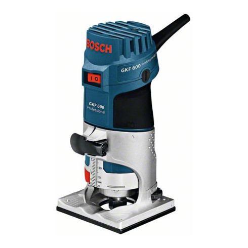 Bosch Fresa rifilatrice GKF 600 con valigetta per professionisti