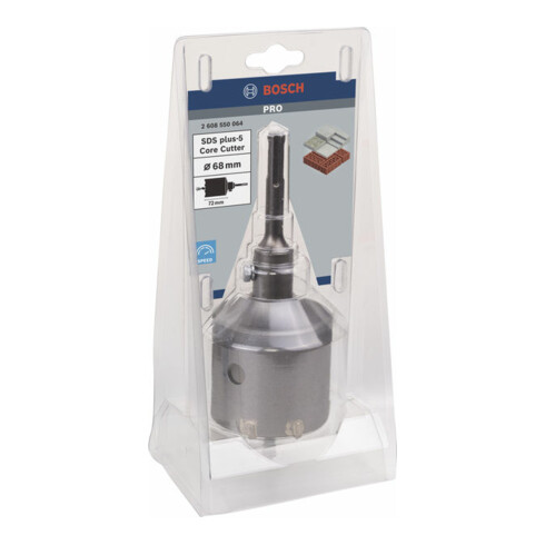 Bosch Frese a tazza SDS plus-9, 3 pezzi, 68 x 54 mm