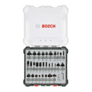 Bosch frezenset, 8 mm schacht, 30 stuks