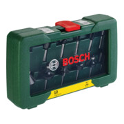 Bosch frezenset-HM, 12 stuks, diameter: 1/4" schacht