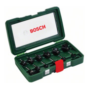 Bosch frezenset-HM, 12 stuks, diameter: 1/4" schacht