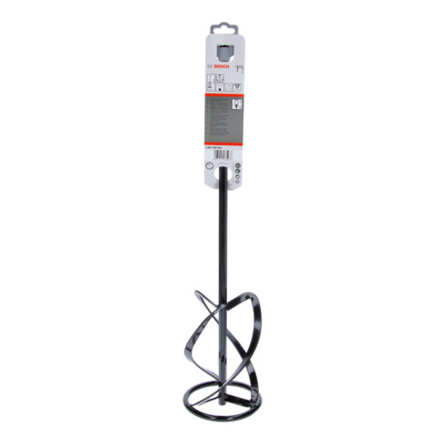 Bosch Frusta di miscelazione per trapano, 140mm 590mm 25-40 kg SW12, verso l'alto