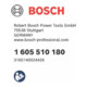 Bosch Führungsschlitten mit Absaugstutzen zum Trennen Spannband 230 mm-4