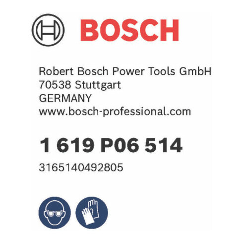 Bosch Führungsschlitten mit Absaugstutzen zum Trennen werkzeuglos 100 / 115 / 125 mm