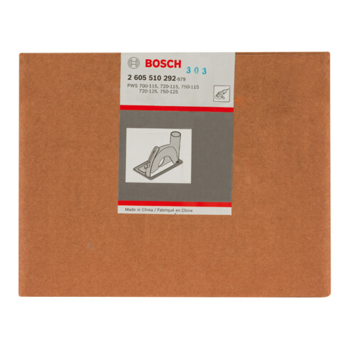 Bosch Führungsschlitten mit Absaugstutzen zum Trennen werkzeuglos 115 / 125 mm PWS