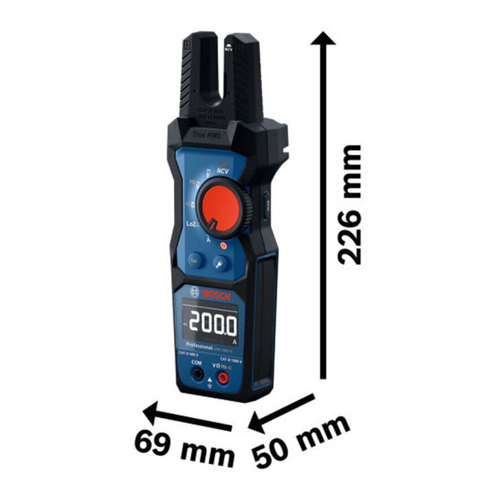Bosch Gabelstromzange GFM 1000-15 1000 V CAT IV 600 V IP54