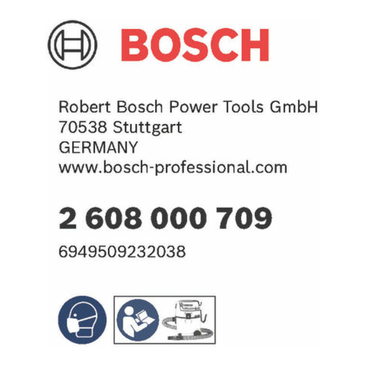 Bosch GAS 12-25 filterzak
