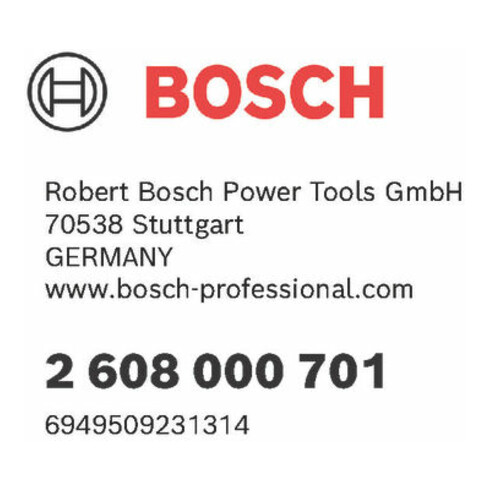 Bosch GAS 15 Schaumstofffilter-closed one side