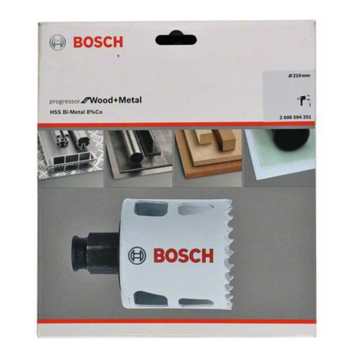 Bosch gatenzaag Progressor for Wood and Metal 210 mm