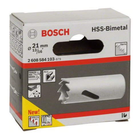 Bosch gatenzaag HSS bimetaal voor standaard adapter