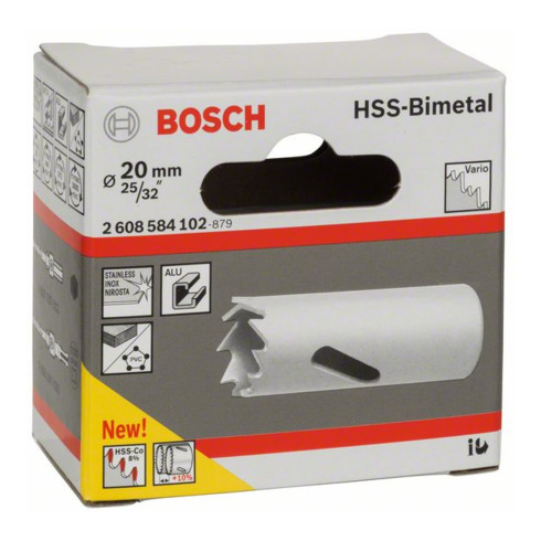 Bosch gatenzaag HSS bimetaal voor standaard adapter