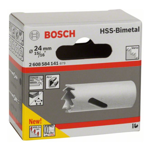 Bosch gatenzaag HSS bimetaal voor standaard adapter