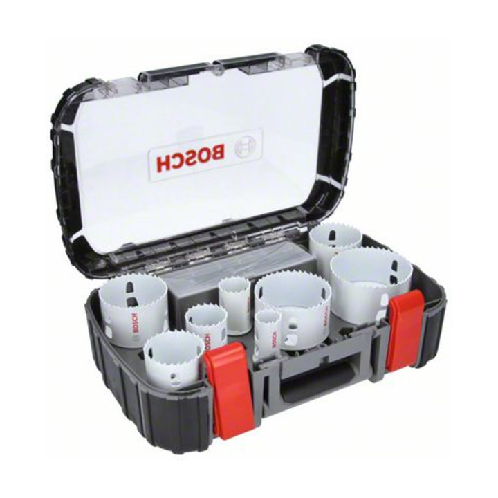 Bosch gatzagenset Progressor for Wood and Metal 11-delige elektrische set 25-86 mm