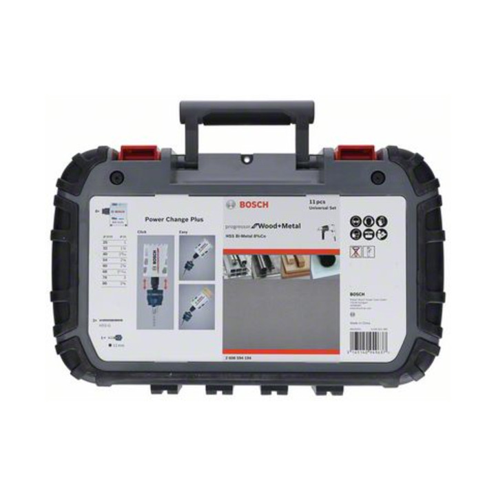 Bosch gatzagenset Progressor for Wood and Metal 11-delige elektrische set 25-86 mm