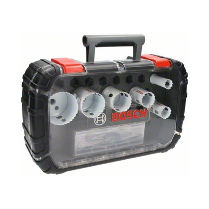 Bosch gatzagenset Progressor for Wood and Metal 9-delige elektrische set 22-65 mm