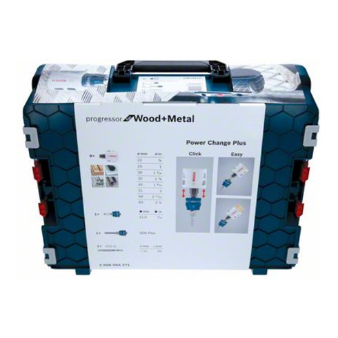 Bosch gatzagenset, voor Wood and Metal, 11 stuks, diameter: 22 - 83 mm