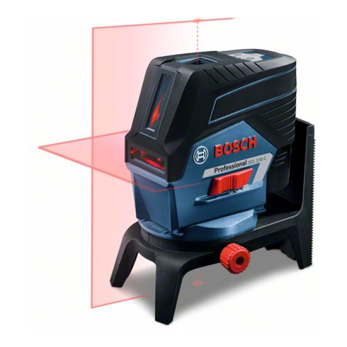 Bosch GCL 2-50 C combilaser met 4 x 1,5 V LR6 (AA) batterijen RM 2 accu adapter