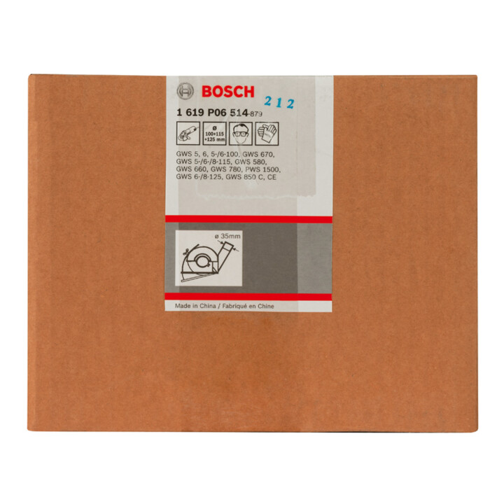 Bosch geleideslede met afzuigmond voor zagen zonder gereedschap 100 / 115 / 125 mm
