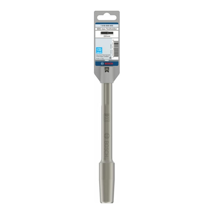 Bosch gereedschapshouder voor stockeer- en tamperplaten Totale lengte: 220 mm