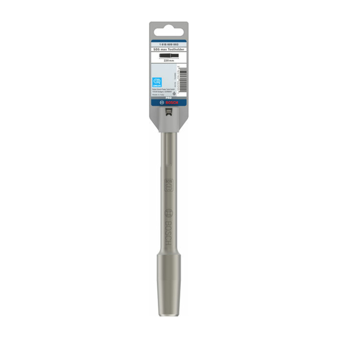 Bosch gereedschapshouder voor stockeer- en tamperplaten Totale lengte: 220 mm