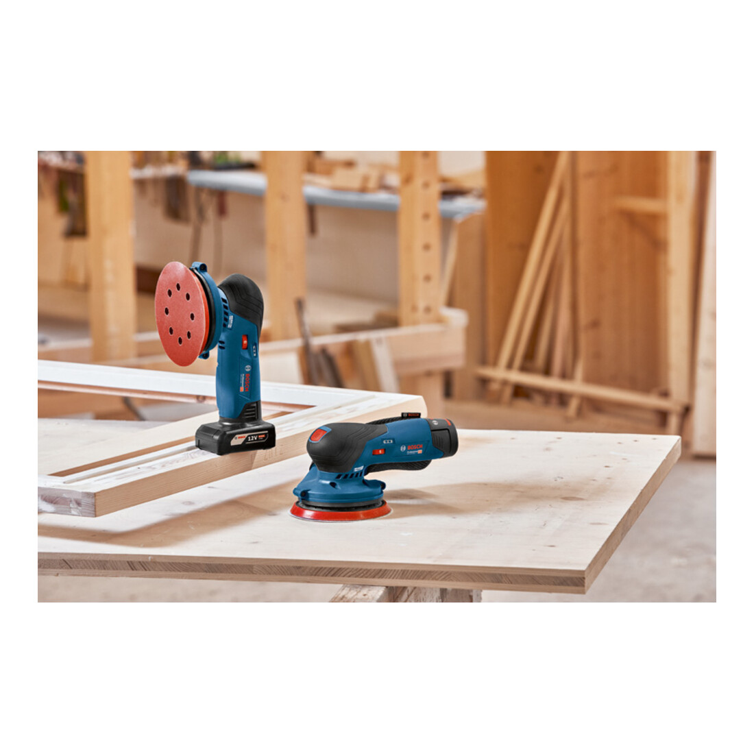 Bosch GEX 12V-125 accu vlakschuurmachine
