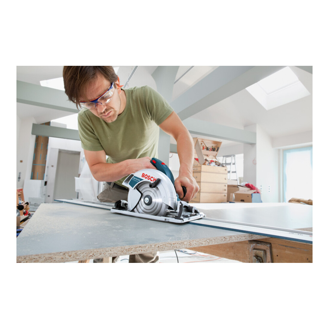 Bosch GKS 65 GCE handcirkelzaag met L-BOXX