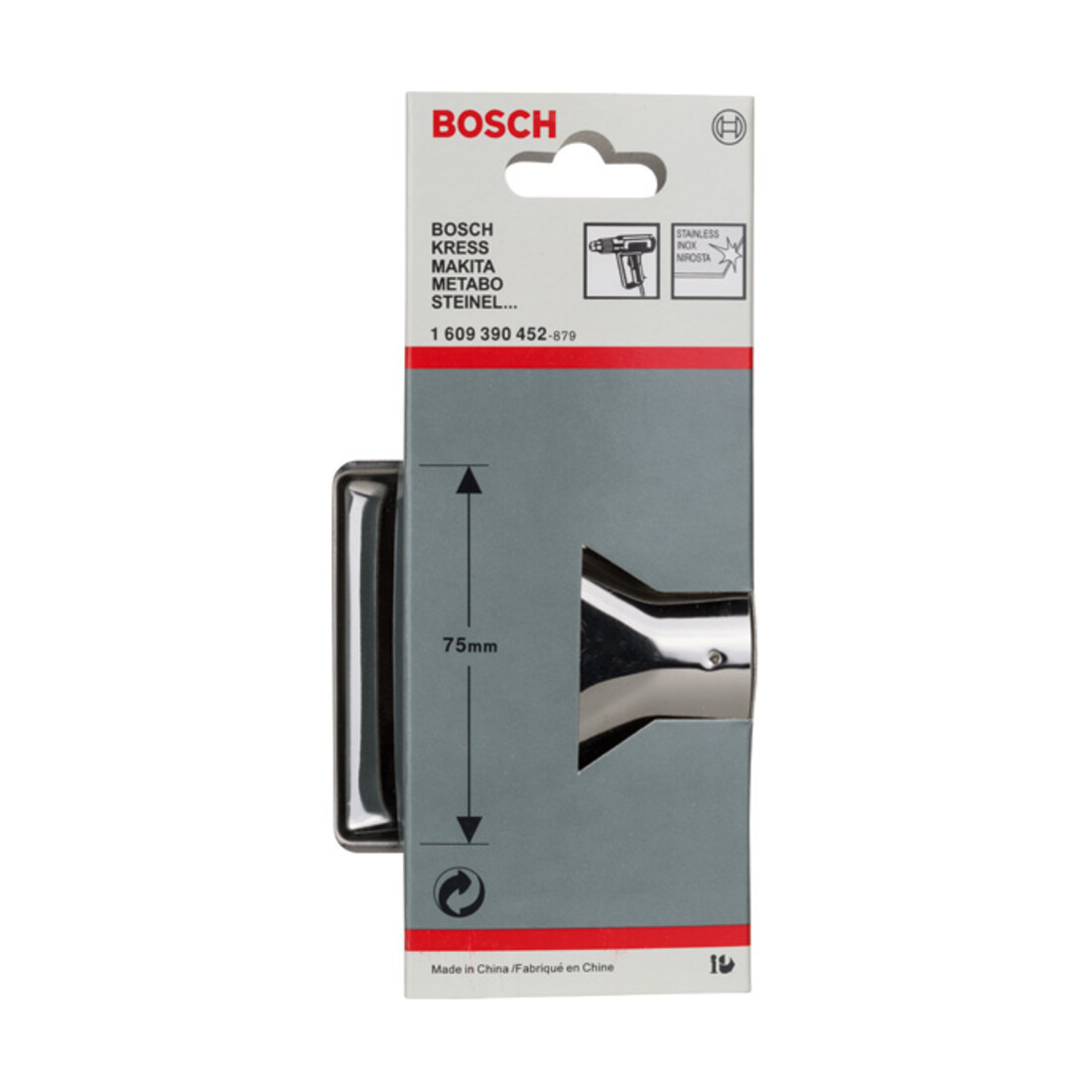 Bosch Glasschutzdüse 75 mm 33,5 mm