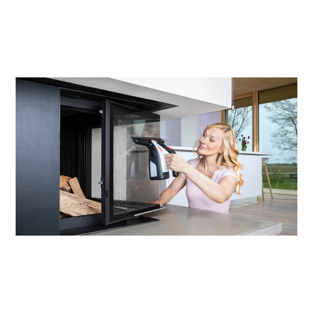 Bosch GlassVAC raamstofzuiger