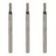 Bosch graveermes 1,6 mm, klein, lange cilindrische kop