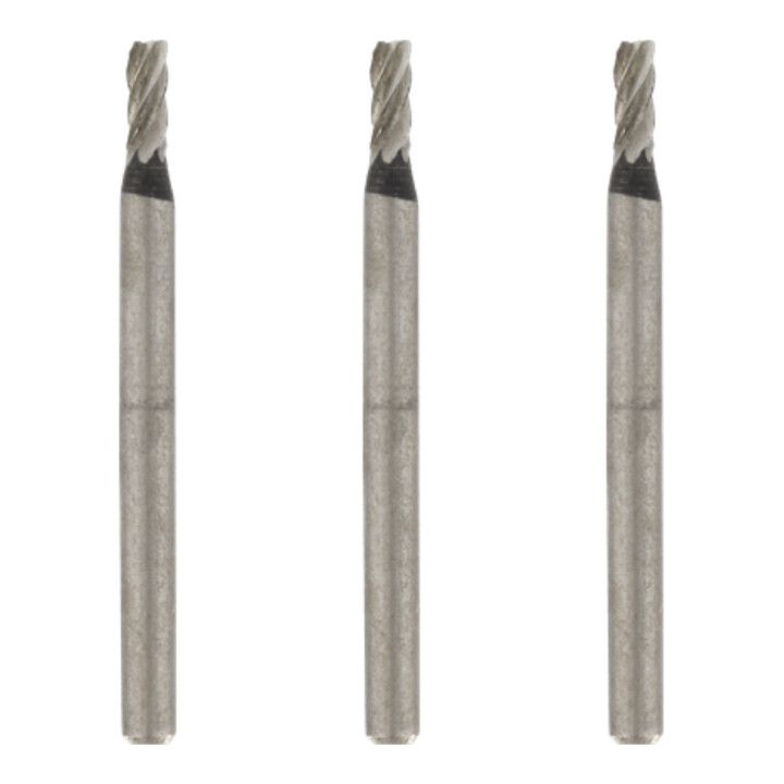 Bosch graveermes 1,6 mm, klein, lange cilindrische kop