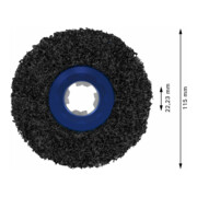 Bosch Grobreinigungsscheibe für Metall, 125 x 22,23 mm X-LOCK 22.23 mm-4