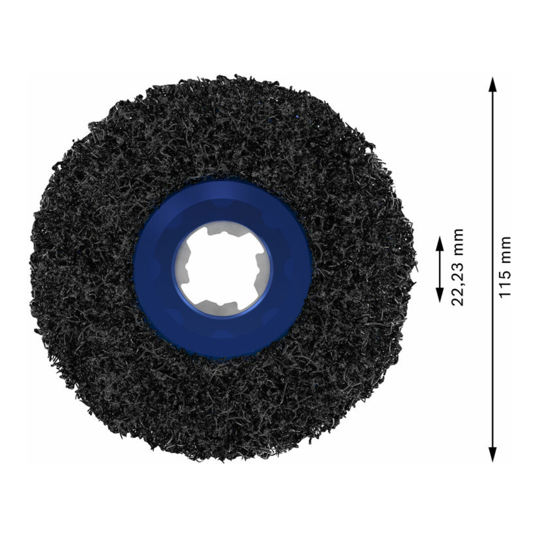 Bosch Grobreinigungsscheibe für Metall, 125 x 22,23 mm X-LOCK 22.23 mm