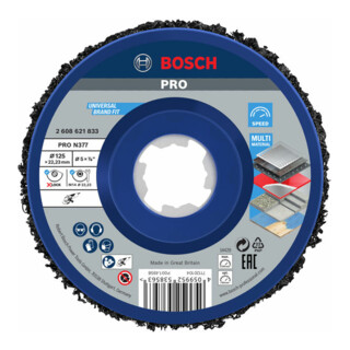 Bosch Grobreinigungsscheibe für Metall, 125 x 22,23 mm X-LOCK 22.23 mm
