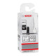 Bosch groeffrees 1/4", R1 3,2 mm, D 9,5 mm, L 9,2 mm, G 40 mm