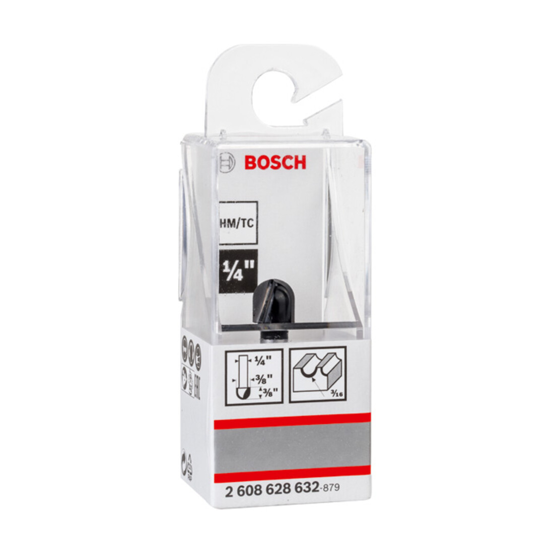 Bosch groeffrees 1/4"